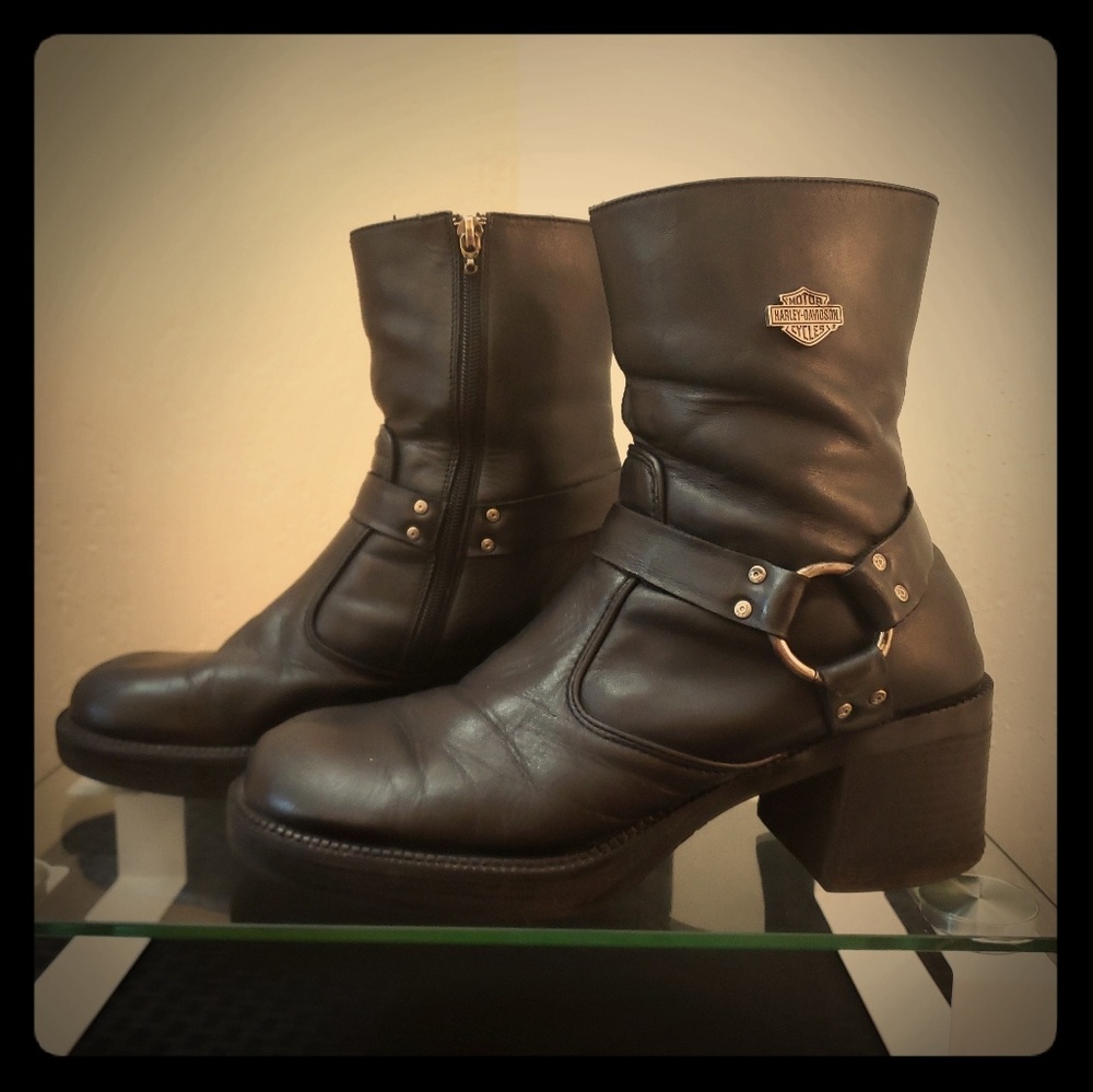 Womens Harley Davidson's  Boots - Size 11